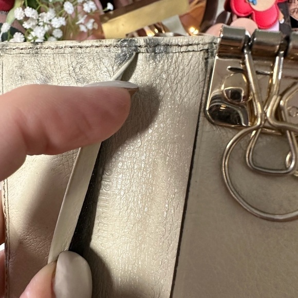 Authentic GUCCI SSIMA INTERLOCKING G GOLD CHARM 6 RING KEY CASE KEY HOLDER - Picture 5 of 10